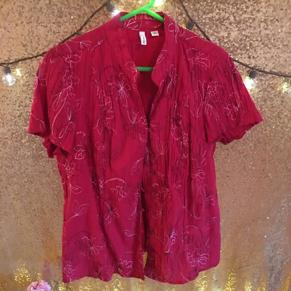 St. John’s Bay Woman Button Top